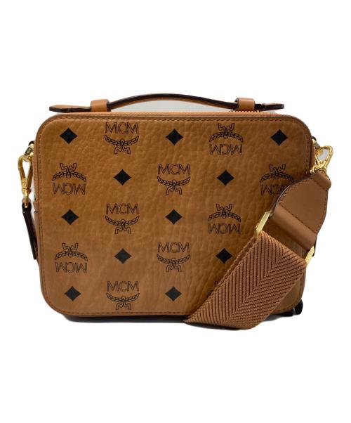 MCM（エムシーエム）MCM (エムシーエム) ヴィセトス SMALL ショルダーバッグ ベージュの古着・服飾アイテム