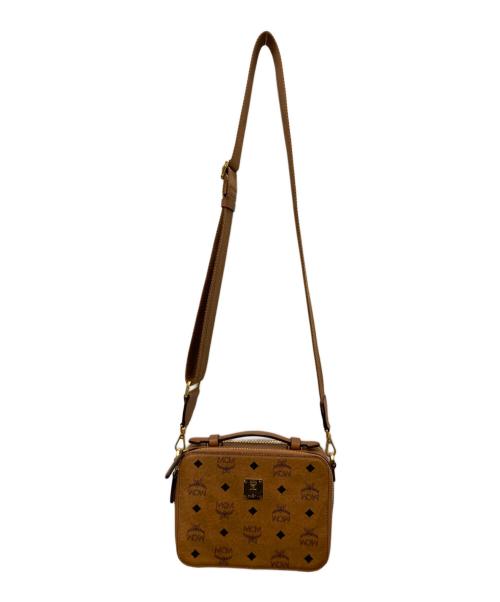 MCM（エムシーエム）MCM (エムシーエム) ヴィセトス SMALL ショルダーバッグ ベージュの古着・服飾アイテム