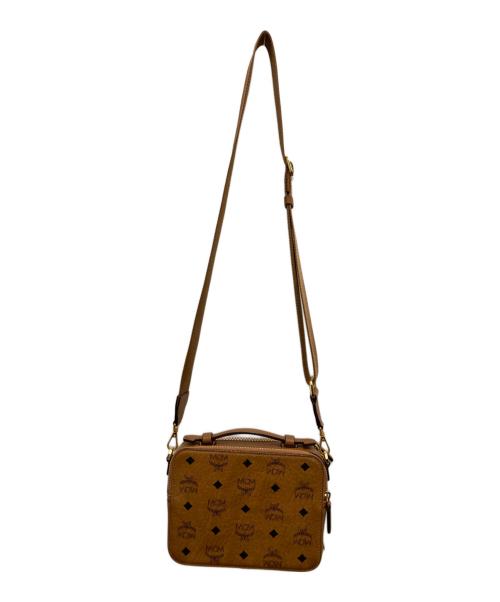 MCM（エムシーエム）MCM (エムシーエム) ヴィセトス SMALL ショルダーバッグ ベージュの古着・服飾アイテム