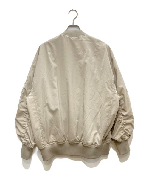 PLST（プラステ）PLST (プラステ) MA-1ジャケット ホワイト サイズ:Ｍの古着・服飾アイテム