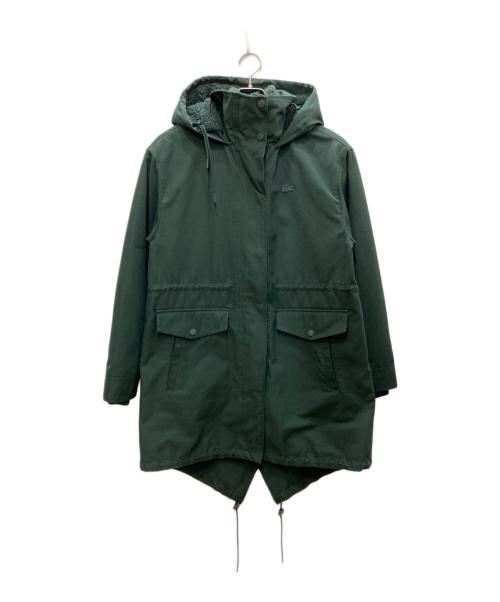 LACOSTE（ラコステ）LACOSTE (ラコステ) ライナー付コート グリーン サイズ:36の古着・服飾アイテム