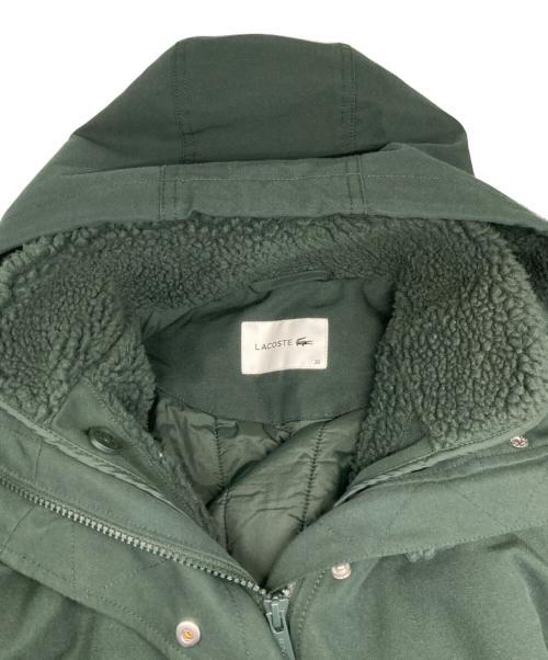 LACOSTE（ラコステ）LACOSTE (ラコステ) ライナー付コート グリーン サイズ:36の古着・服飾アイテム