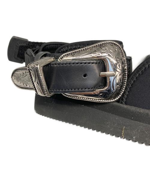 suicoke（スイコック）suicoke (スイコック) TOGA (トーガ) ABI SP サンダル ブラック サイズ:24cm/US6/UK5.5/EUR38.5/BR37/CN240(2.5)の古着・服飾アイテム