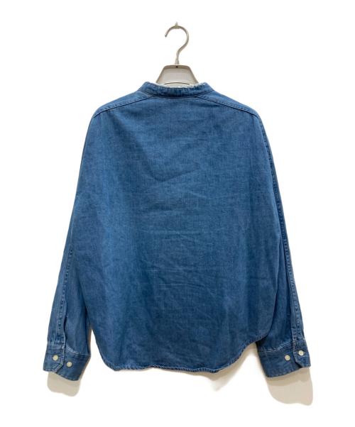 blanc basque（ブランバスク）blanc basque (ブランバスク) パールボタンデニムシャツ インディゴ サイズ:38の古着・服飾アイテム