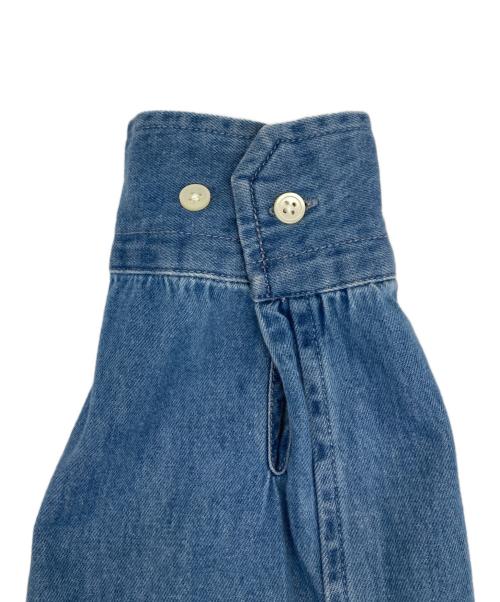 blanc basque（ブランバスク）blanc basque (ブランバスク) パールボタンデニムシャツ インディゴ サイズ:38の古着・服飾アイテム