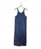 JOHNBULLジョンブル）の古着「デニムスリップオンサロペット」｜インディゴ