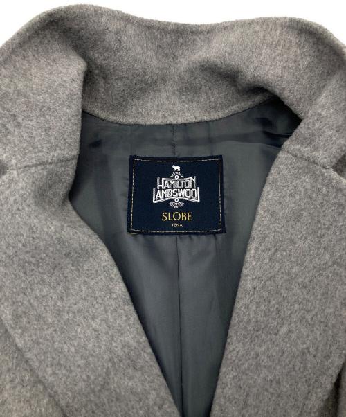 SLOBE IENA（スローブ イエナ）SLOBE IENA (スローブ イエナ) HAMILTONスタンドコート グレー サイズ:36の古着・服飾アイテム