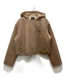theory（セオリー）の古着「フーデッドジャケット」｜ベージュ