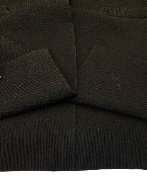 theory（セオリー）theory (セオリー) ニットジャケット ブラック サイズ:Pの古着・服飾アイテム