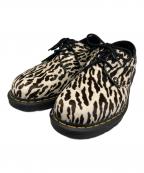 Dr.Martens×WACKO MARIAドクターマーチン×ワコマリア）の古着「LEOPARD 3EYE SHOE/レオパード　3アイ　シューズ」｜ベージュ