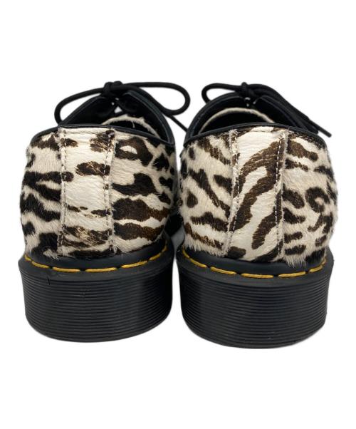 Dr.Martens（ドクターマーチン）Dr.Martens (ドクターマーチン) WACKO MARIA (ワコマリア) LEOPARD 3EYE SHOE/レオパード　3アイ　シューズ ベージュ サイズ:UK8の古着・服飾アイテム