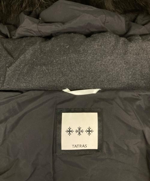 TATRAS（タトラス）TATRAS (タトラス) NAPOLEONE/ナポレオン ダウンコート グレー サイズ:3の古着・服飾アイテム