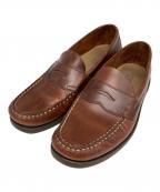 G.H.BASS×U.A. GreenLabelRelaxingジーエイチバス×ユナイテッドアローズグリーンレーベル リラクシング）の古着「GLR DECK LOGAN ローファー」｜ボルドー