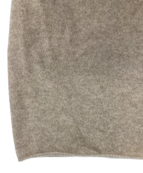 IENA（イエナ）IENA (イエナ) Fineニュージーウール ニュアンス Vプルオーバー ベージュ サイズ:FREEの古着・服飾アイテム