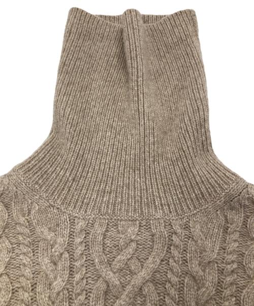 POLO RALPH LAUREN（ポロ・ラルフローレン）POLO RALPH LAUREN (ポロ・ラルフローレン) ニットワンピース ベージュ サイズ:S 未使用品の古着・服飾アイテム