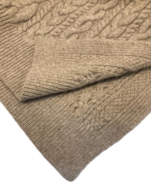 POLO RALPH LAUREN（ポロ・ラルフローレン）POLO RALPH LAUREN (ポロ・ラルフローレン) ニットワンピース ベージュ サイズ:S 未使用品の古着・服飾アイテム
