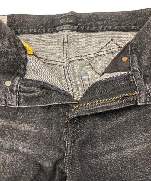 POLO RALPH LAUREN（ポロ・ラルフローレン）POLO RALPH LAUREN (ポロ・ラルフローレン) パッチワークデニムパンツ ブラック サイズ:25の古着・服飾アイテム