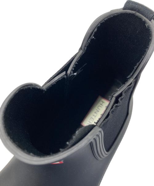 HUNTER（ハンター）HUNTER (ハンター) レインブーツ ブラック サイズ:UK7 EU40/41 US8の古着・服飾アイテム