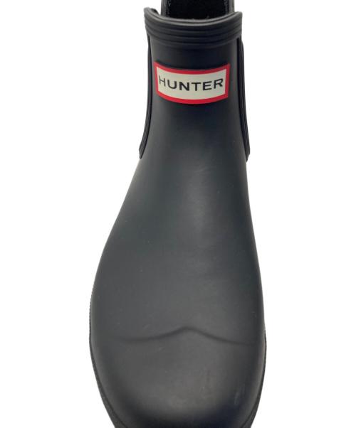 HUNTER（ハンター）HUNTER (ハンター) レインブーツ ブラック サイズ:UK7 EU40/41 US8の古着・服飾アイテム