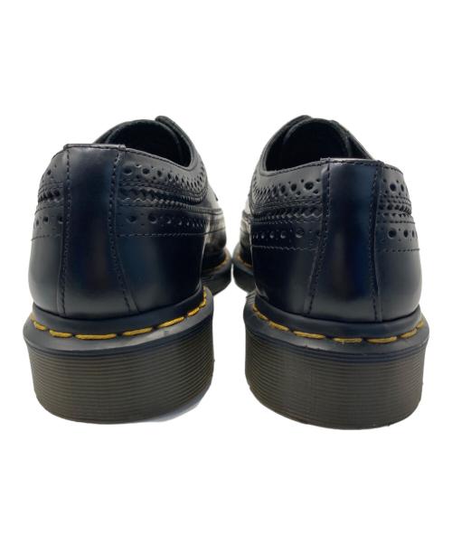 Dr.Martens（ドクターマーチン）Dr.Martens (ドクターマーチン) イエローステッチブローグシューズ ブラック サイズ:UK7/EU41/US M8/US L9の古着・服飾アイテム