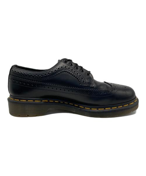 Dr.Martens（ドクターマーチン）Dr.Martens (ドクターマーチン) イエローステッチブローグシューズ ブラック サイズ:UK7/EU41/US M8/US L9の古着・服飾アイテム