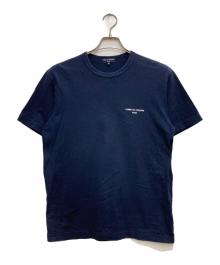 COMME des GARCONS HOMME（コムデギャルソン オム）の古着「ロゴカットソー」｜ネイビー