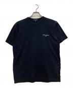 COMME des GARCONS HOMMEコムデギャルソン オム）の古着「ロゴカットソー」｜ブラック