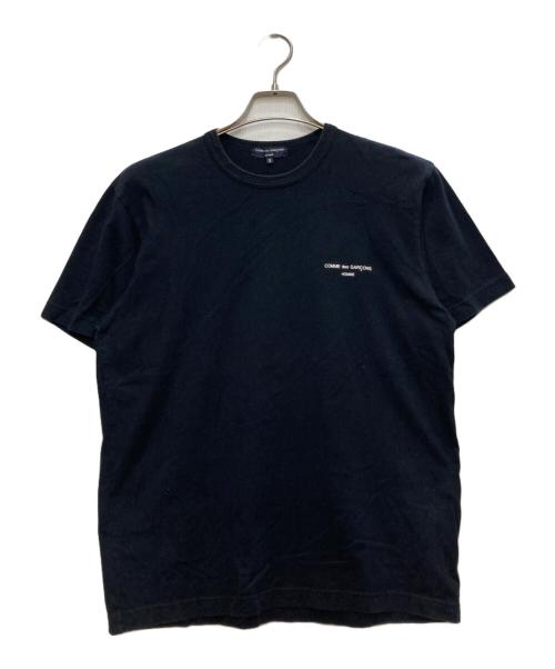 COMME des GARCONS HOMME（コムデギャルソン オム）COMME des GARCONS HOMME (コムデギャルソン オム) ロゴカットソー ブラック サイズ:Ｓの古着・服飾アイテム