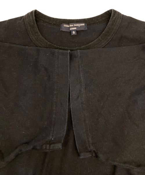 COMME des GARCONS HOMME（コムデギャルソン オム）COMME des GARCONS HOMME (コムデギャルソン オム) ロゴカットソー ブラック サイズ:Ｓの古着・服飾アイテム