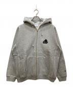 Champion×X-LARGEチャンピオン×エクストララージ）の古着「ジップパーカー」｜グレー