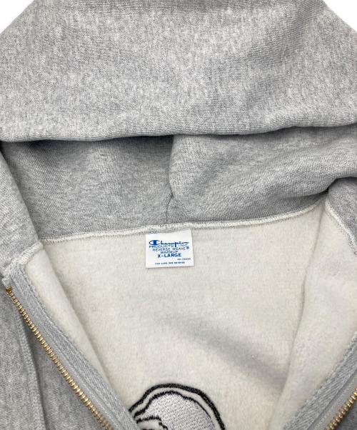 Champion（チャンピオン）Champion (チャンピオン) X-LARGE (エクストララージ) ジップパーカー グレー サイズ:X-LARGEの古着・服飾アイテム