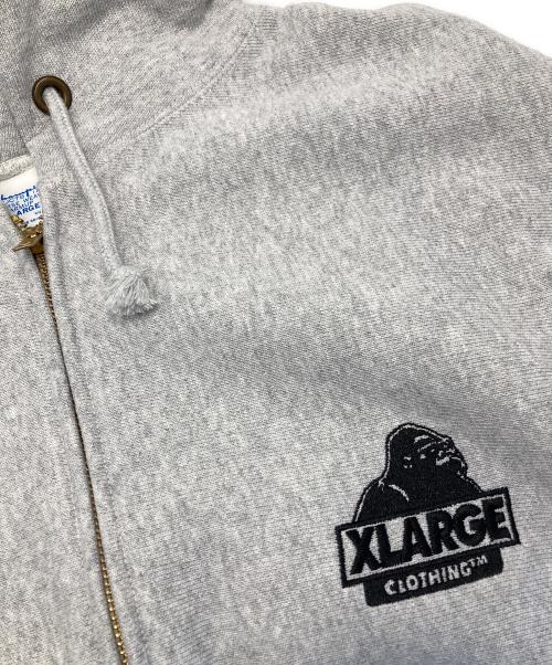 Champion（チャンピオン）Champion (チャンピオン) X-LARGE (エクストララージ) ジップパーカー グレー サイズ:X-LARGEの古着・服飾アイテム
