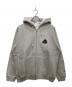Champion（チャンピオン）の古着「ジップパーカー」｜グレー