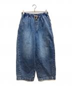 JOURNAL STANDARDジャーナルスタンダード）の古着「イージーデニムワイドパンツ」｜インディゴ