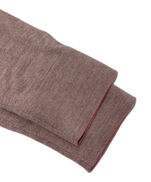 ERMENEGILDO ZEGNA（エルメネジルド・ゼニア）Ermenegildo Zegna (エルメネジルド・ゼニア) カシミヤブレンドニットポロ ピンク サイズ:46 未使用品の古着・服飾アイテム