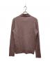 Ermenegildo Zegna (エルメネジルド・ゼニア) カシミヤブレンドニットポロ ピンク サイズ:46 未使用品：14000円