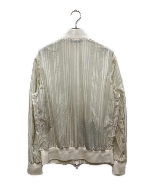 ERMENEGILDO ZEGNA（エルメネジルド・ゼニア）Ermenegildo Zegna (エルメネジルド・ゼニア) ジップブルゾン ベージュ サイズ:46の古着・服飾アイテム