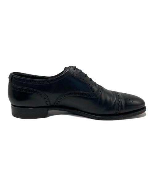 Crockett & Jones（クロケット＆ジョーンズ）Crockett & Jones (クロケット＆ジョーンズ) BARRINGTON メダリオンシューズ ブラック サイズ:6 1/2 Dの古着・服飾アイテム