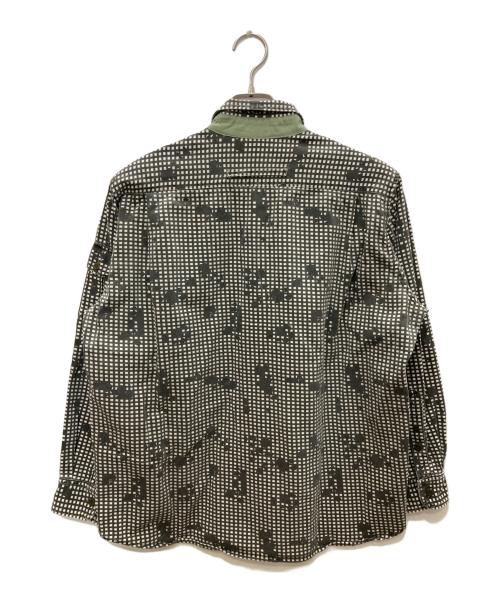 stussy OUTDOOR（ステューシーアウトドア）stussy outdoor (ステューシーアウトドア) 総柄シャツ ブラウン サイズ:Sの古着・服飾アイテム
