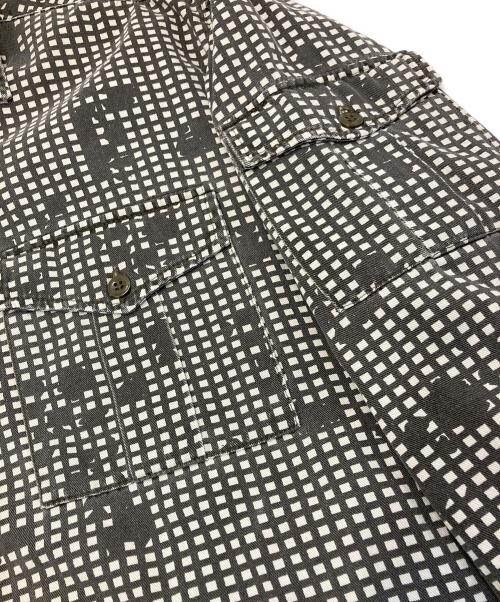 stussy OUTDOOR（ステューシーアウトドア）stussy outdoor (ステューシーアウトドア) 総柄シャツ ブラウン サイズ:Sの古着・服飾アイテム