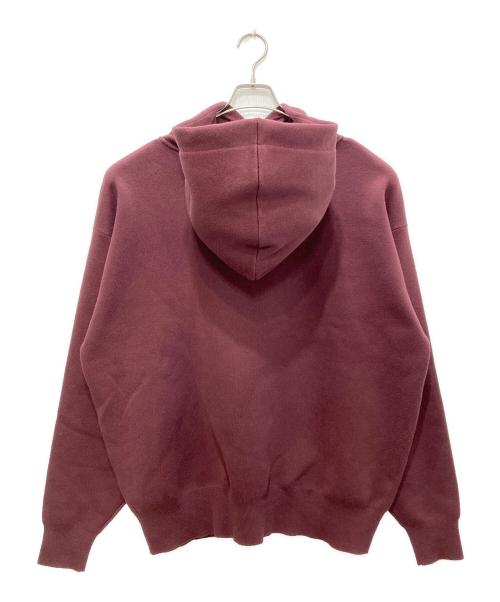 CABAN（キャバン）CABaN (キャバン) コットンカシミヤ パーカ レッド サイズ:Ｌの古着・服飾アイテム