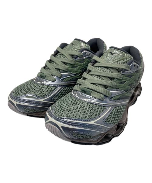 MIZUNO（ミズノ）MIZUNO (ミズノ) Wave Prophecy LS スニーカー/ウェーブ プロフェシー グリーン サイズ:JP24.5 未使用品の古着・服飾アイテム