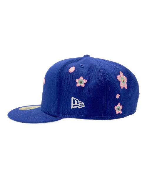 New Era（ニューエラ）New Era (ニューエラ) 桜刺繍キャップ ブルーの古着・服飾アイテム