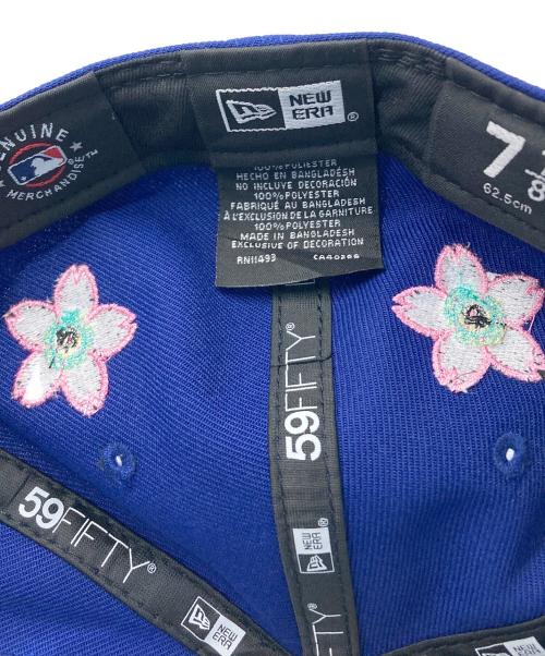 New Era（ニューエラ）New Era (ニューエラ) 桜刺繍キャップ ブルーの古着・服飾アイテム