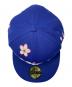 中古・古着 New Era (ニューエラ) 桜刺繍キャップ ブルー：9000円
