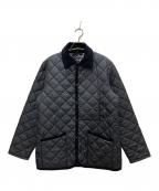LAVENHAMラベンハム）の古着「キルティングハーフコート」｜ネイビー