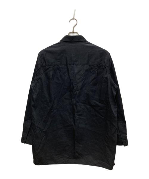 Y's（ワイズ）Y's (ワイズ) WESTERN CUTTING SHIRT/ウエスタンカッティングシャツ ネイビー サイズ:2の古着・服飾アイテム