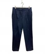 BEAMS Fビームスエフ）の古着「コットンツイル1プリーツスラックス」｜ネイビー