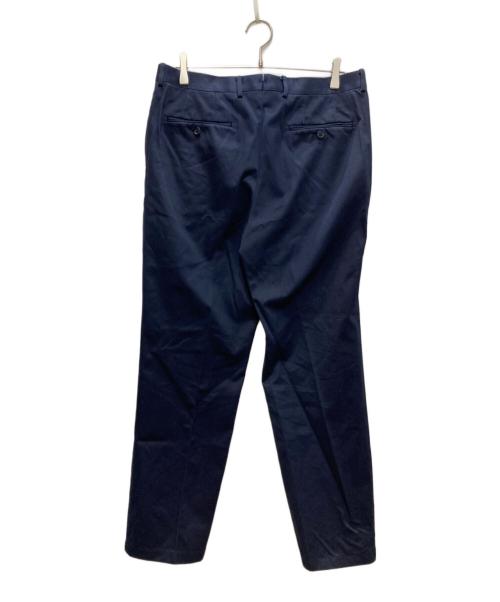 BEAMS F（ビームスエフ）BEAMS F (ビームスエフ) コットンツイル1プリーツスラックス ネイビー サイズ:50の古着・服飾アイテム