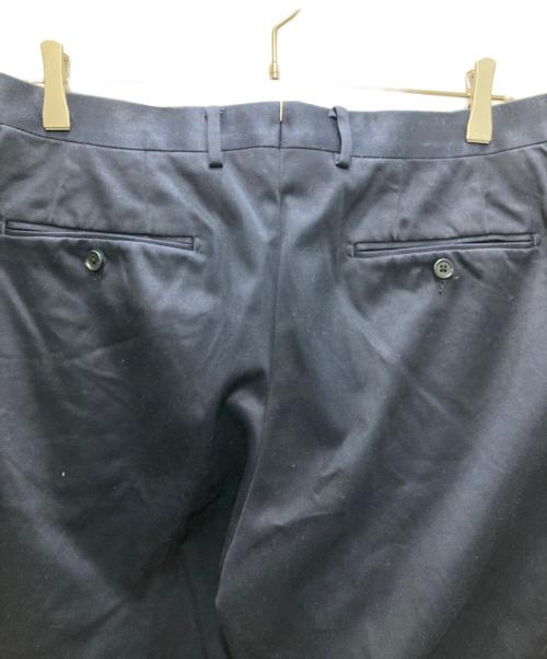 BEAMS F（ビームスエフ）BEAMS F (ビームスエフ) コットンツイル1プリーツスラックス ネイビー サイズ:50の古着・服飾アイテム